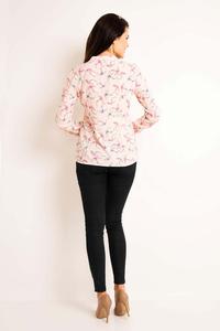 Pink Swallows Pattern Shirt