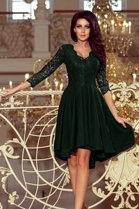 Dark Green Evenig Lace Dress