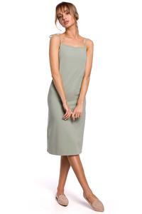 Cotton Strappy Dress (pistachio)