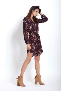 Flowered Boho Mini Dress