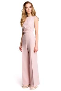 Pink Elegant Evening Ladies Jumpsuit