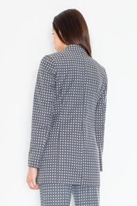 Grey Elegant Classic Ladies Blazer