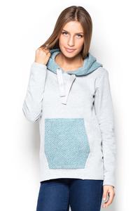 Jumper with Blue Kangoo Pocket