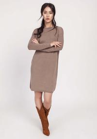 Mocca Simple Knitted Dress