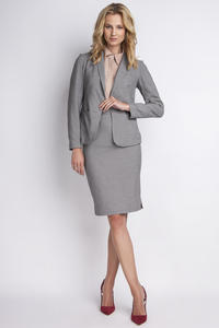 Houndstooth Elegant Ladies Blazer