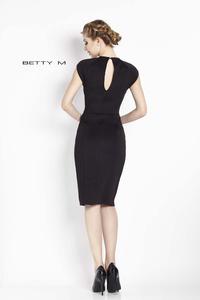 Black Pencil Elegant Knee Length Dress