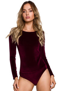 Maroon Plush Body Blouse