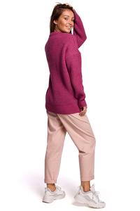 Oversize Sweater with Extended Cut - Heather