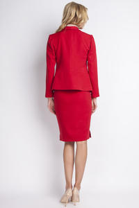 Red Elegant Ladies Blazer