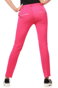 Pink Trendy Mode Tapered Style Long Pants