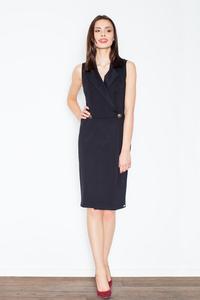 Black Knee Lenght Shirt Dress