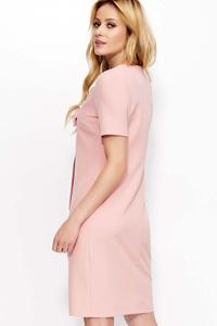 Pink Mini Dress with Bow
