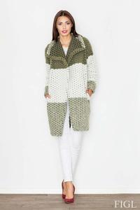 Green Elegant&Stylish Wollen Coat