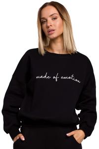 Sweatshirt with embroidery (Black)