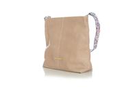 Pink Comfy Large Bag with Colorful Strap
