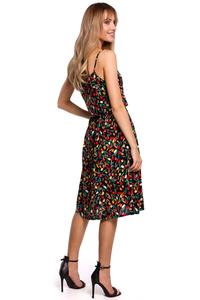 Midi Summer Dress (red print)