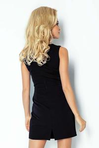 Black Classic Sleeveless Mini Dress