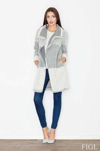 Grey Elegant&Stylish Wollen Coat