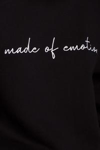 Sweatshirt with embroidery (Black)