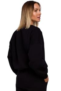 Sweatshirt with embroidery (Black)