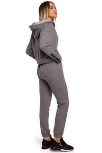 Sweatpants with Stripes (Gray)
