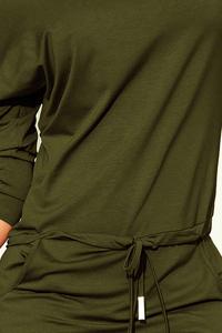 Sports Dress Drawstring Waist - Khaki