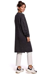 Long Cardigan without Clasp (Graphite)