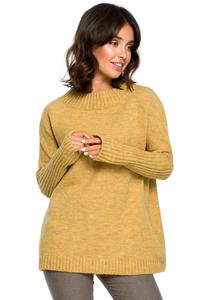 Mustard Yellow Simple Fall Sweater