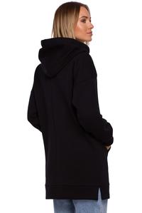 Long Oversize Hoodie (Black)