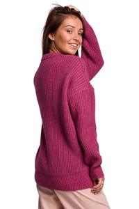 Oversize Sweater with Extended Cut - Heather