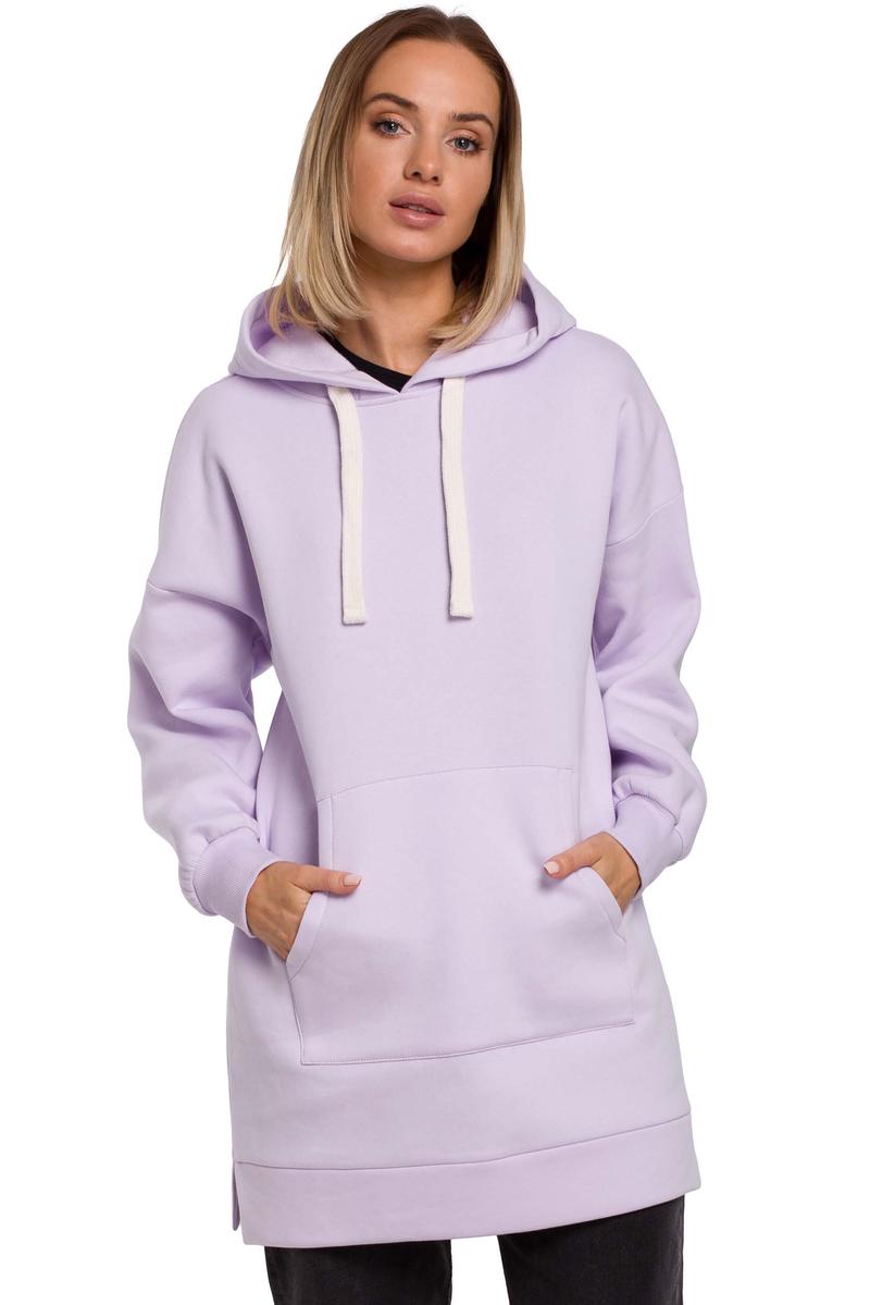 Long Oversize Hoodie (Lilacy)