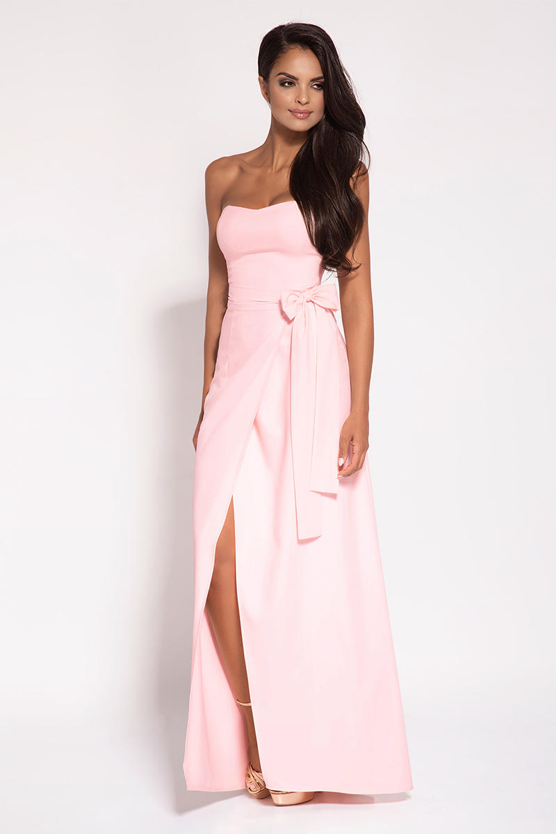 light pink maxi